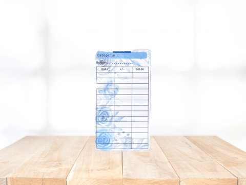 Lot de tracker A7 Fleurs Bleues