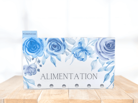 exemple enveloppe budget 3 collection fleurs bleues