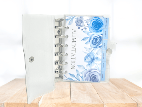 exemple enveloppe budget 4 collection fleurs bleues