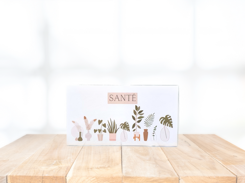 Lot de titres personnalisés A7 Plantes