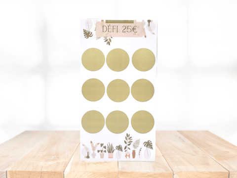Défis à gratter Plantes