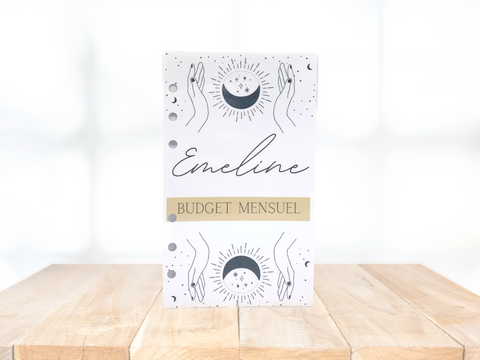 Première page personnalisée Lune