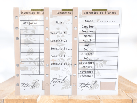 lot de 3 tracker suivi économie collection plantes