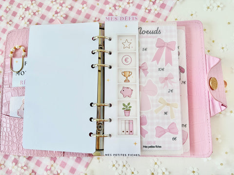 Première page et Marque-page Collection de défis