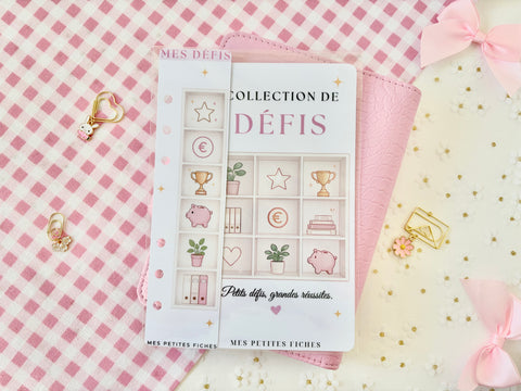 Première page et Marque-page Collection de défis