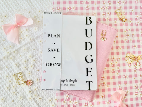 Première page et Marque-page Minimaliste